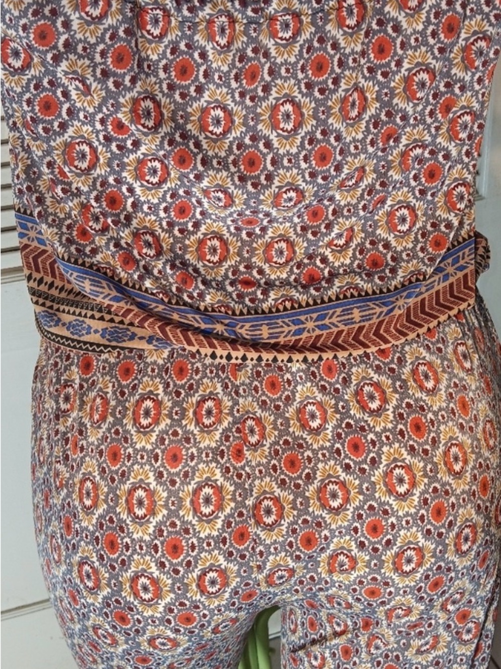 Funky, Colorful Jumpsuit, Excellent Condition, Size Large - Picture 9 of 9